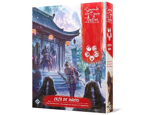 La leyenda de los 5 anillos Caja de Inicio